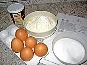 Biskuitrolle mit Quark-Mandarine - Rezept