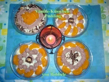 Rezept: Dessert: Vanille-Küsschen-Pudding Dessert: Vanille-Küsschen-Pudding - Rezept