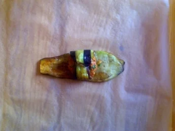 Gehacktes im Auberginenmantel   [Köfteli Patlican Sarmasi]  (TÜRKISCHE KÜCHE) - Rezept