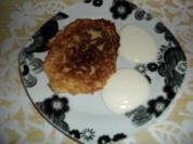 Hirsepuffer mit Zitronenjoghurt - Rezept