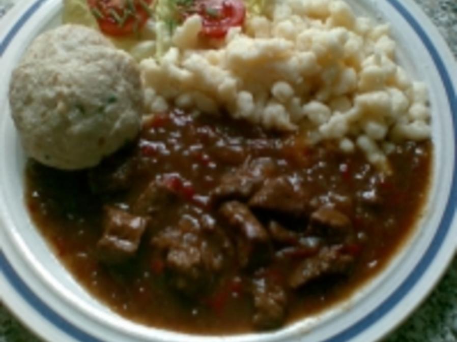 Einfaches Rindergulasch - einfach - 29 kcal/100g