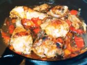 FLEISCH: Hähnchenschlegel vom Blech - Rezept