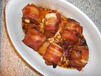 Pangasiusschnecken im Seranomantel - Rezept - Bild Nr. 2