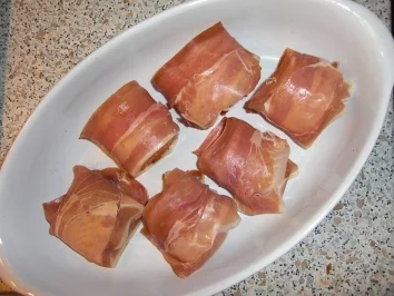 Pangasiusschnecken im Seranomantel - Rezept - Bild Nr. 4