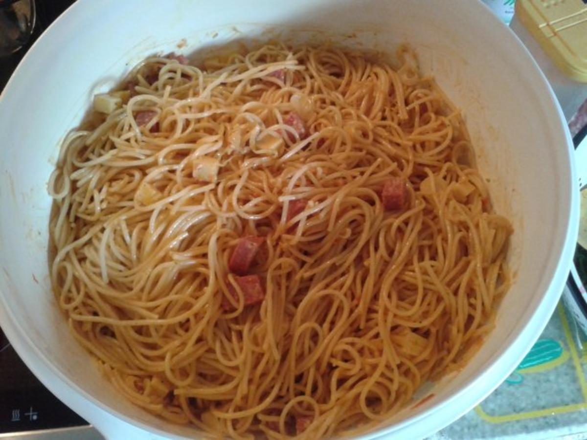 Knoblauch - Spaghettisalat - Rezept - Bild Nr. 2