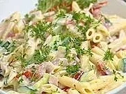 Nudel-Gurken-Salat - Rezept
