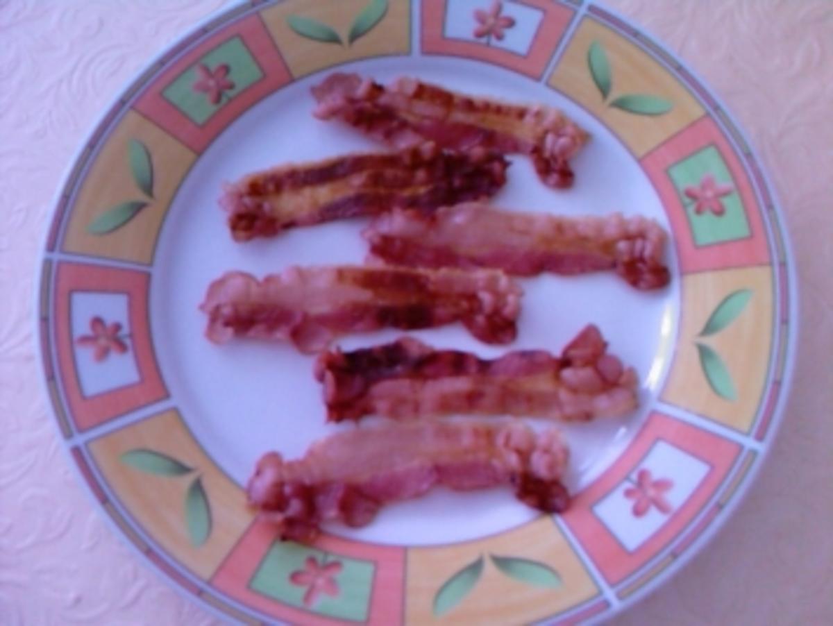 Bacon knusprig aus der Mikrowelle - Rezept