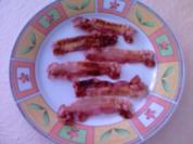 Bacon knusprig aus der Mikrowelle - Rezept