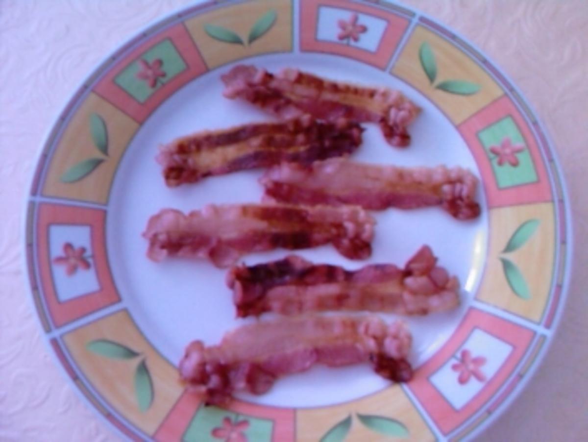 Bacon knusprig aus der Mikrowelle - Rezept - Bild Nr. 2