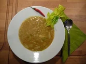 Feurige Kartoffel-Linsensuppe - Rezept
