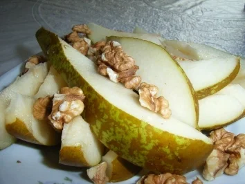 Verschiedenes: Birnen-Walnuss-Teller - Rezept