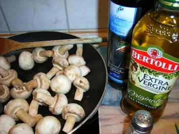 Beilage: Balsamico-Champignons - Rezept - Bild Nr. 2