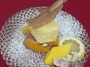 Honig-Ingwer-Mousse auf Orangen-Salat - Rezept