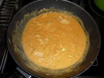 Rezept: Käse-Brot-Auflauf mit Geschnetzeltem Käse-Brot-Auflauf mit Geschnetzeltem - Rezept