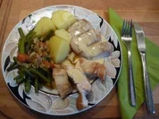 Feine Bohnen-Filet-Pfanne - Rezept