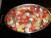 Hendl Haxerl oder Hühnerschenkel  toskanisch - Rezept