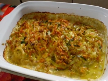 Buntes Zwiebel-Sahne-Hähnchen - Rezept