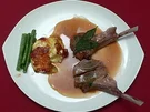 Saltimbocca vom Lamm mit Madeirasoße und Kartoffelgratin - Rezept