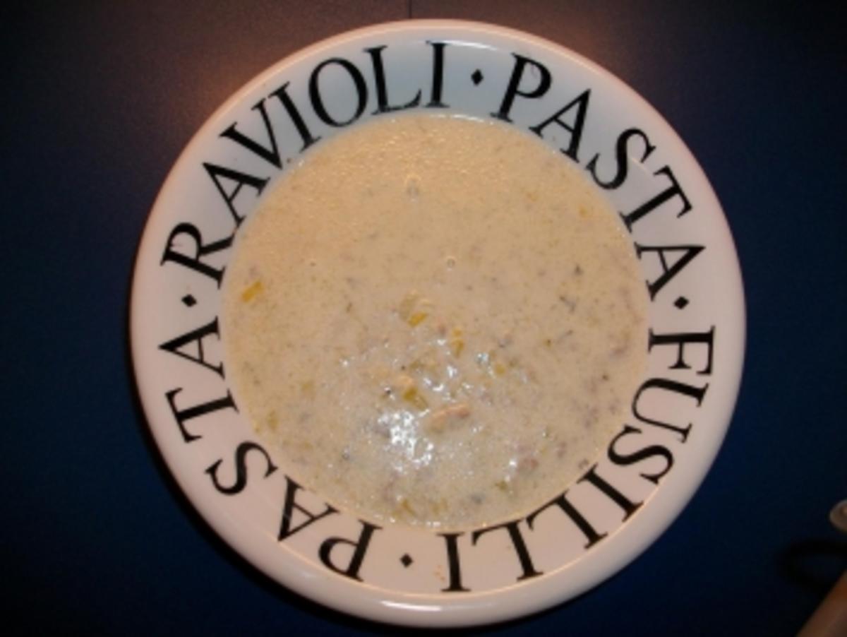 Käse-Lauch-Suppe - Rezept