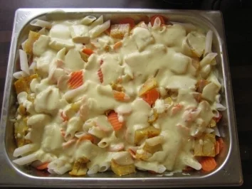 Rezept: Seelachs-Nudelpfanne Seelachs-Nudelpfanne - Rezept