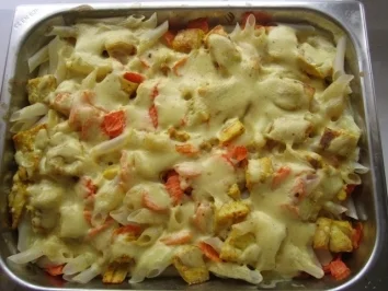 Rezept: Seelachs-Nudelpfanne Seelachs-Nudelpfanne - Rezept