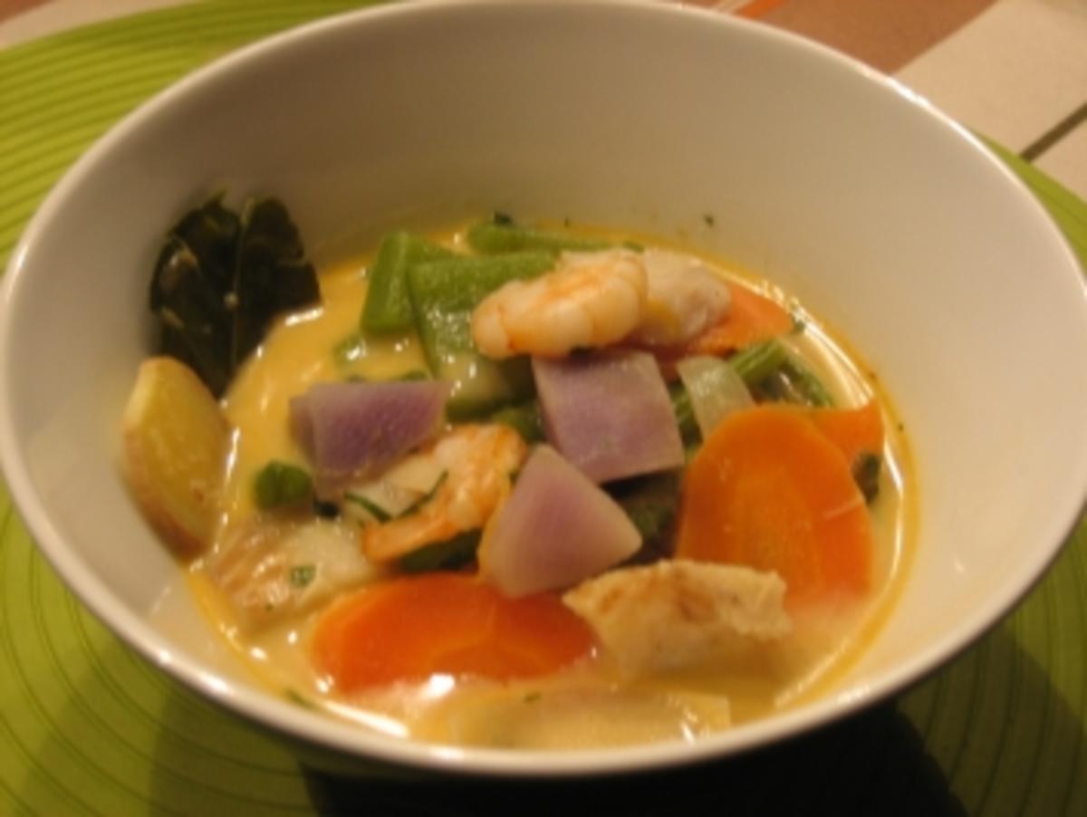 Asiatischer Fisch-Gemüse-Topf - Rezept