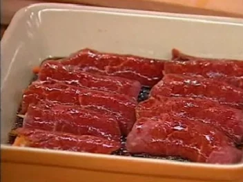 Rezept: Filet-Rouladen mit Möhren und Apfel Filet-Rouladen mit Möhren und Apfel - Rezept