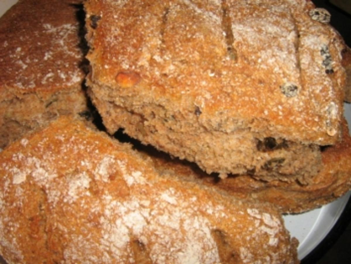 Bilder für Vierkornbrot für 1,5 Kg Brot - Rezept