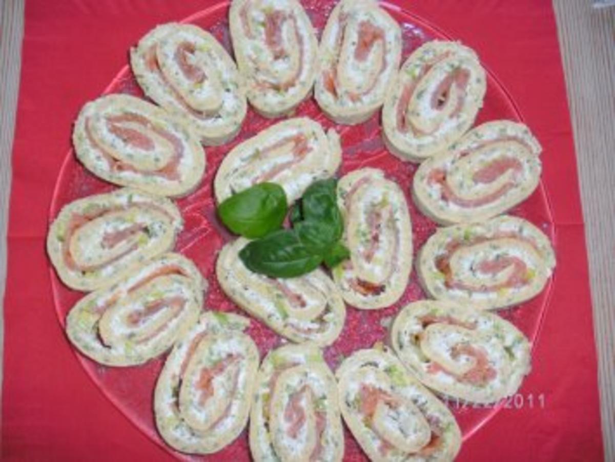 Lachsroulade kann 1-2 Tage vor einer Party vorbereitet werden - Rezept ...