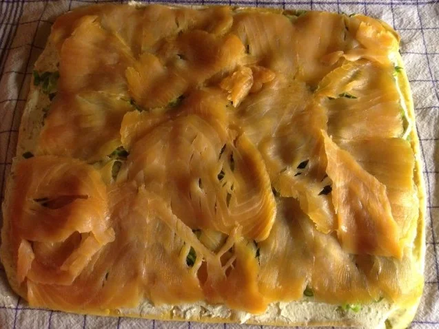 Rezept: Lachsroulade Bild Nr. 3 Lachsroulade - Rezept - Bild Nr. 3