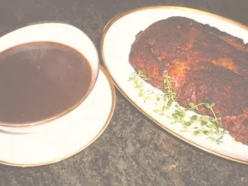 FLEISCH: Rinder- Hackbraten mit leckerer  Sauce - Rezept - Bild Nr. 5