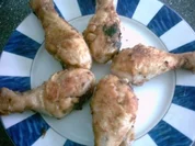 HUHN - Gebratene Hähnchenschenkel - Rezept