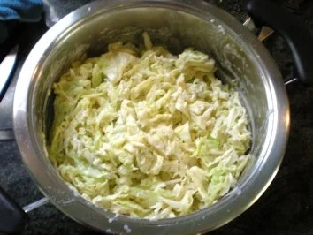 GEMÜSE: Wirsing in Sahne - Rezept