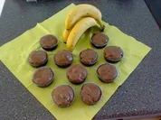 Schoko-Banane Muffins - Rezept