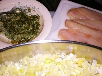 FISCH: Fisch mit Kräuter-Nusskruste gratiniert - Rezept - Bild Nr. 2