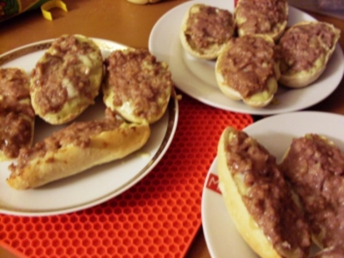 PartySnack~Warme,leckere Brötchen zum Abendbrot - Rezept - kochbar.de