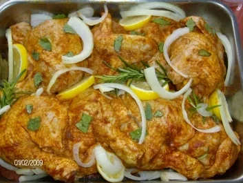 Hähnchen Marokko - Rezept