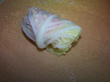 Rezept: Wirsing-Wickel mit Kalbsbrät Bild Nr. 5 Wirsing-Wickel mit Kalbsbrät - Rezept - Bild Nr. 5