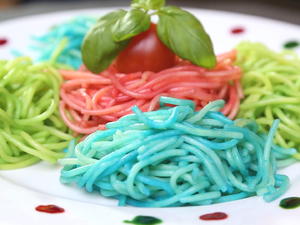 Foodhack: Bunte Spaghetti - Tip