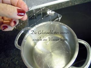 so gelingt die Verarbeitung von Blattgelatine immer perfekt - Tip