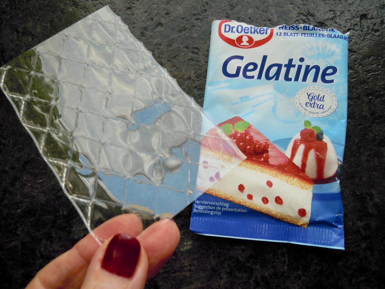 1 Beutel Gelatine Fix Wieviel Blatt so gelingt die Verarbeitung von Blattgelatine immer perfekt - Tipp