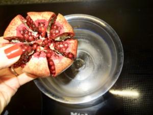 Granatapfelkerne auslösen - ganz OHNE "Sauerei"  - Tip
