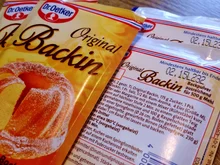 Backpulver mit abgelaufenem Verfallsdatum ... - Tip