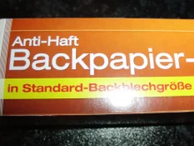 BACKPAPIER - MIT RUTSCHSTOPP - Tip