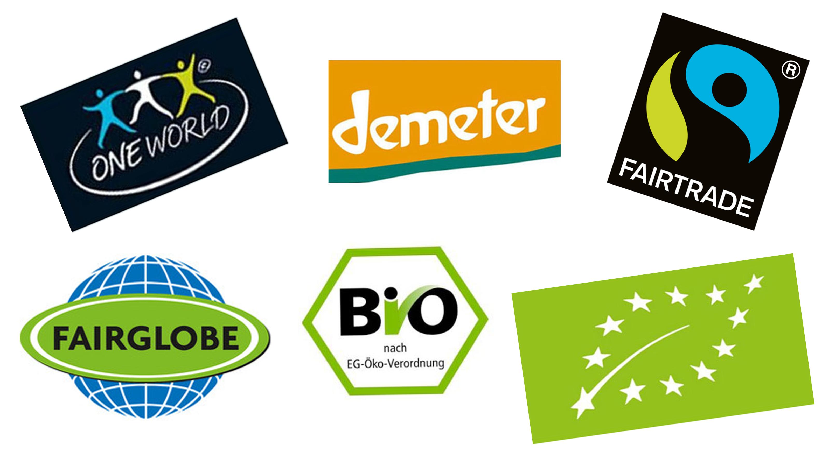 Was steckt hinter welchem Lebensmittel-Siegel? Bio- und Fairtrade-Siegel