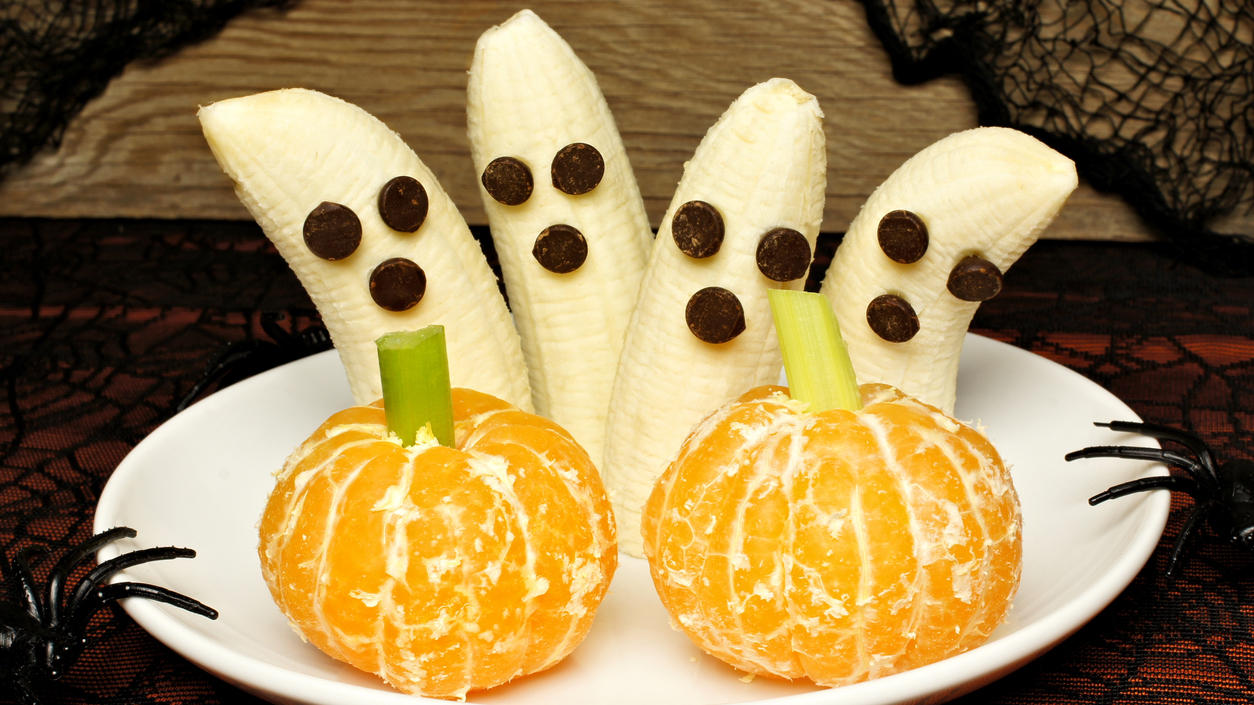 Finger-Food-Rezepte für Halloween Gesunde Halloween-Snacks