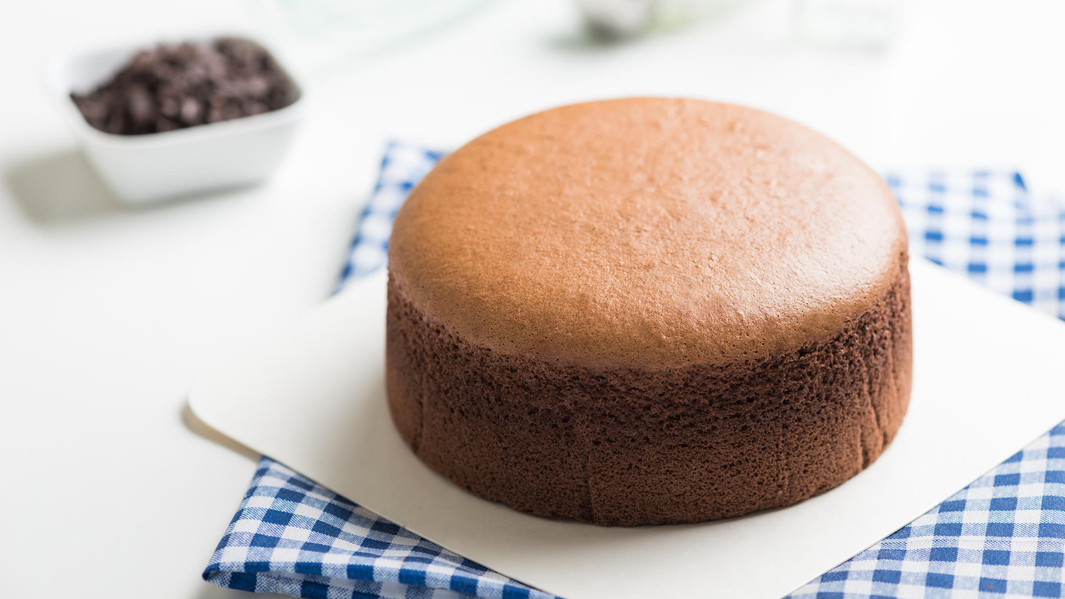 Den japanischen Soufflé-Käsekuchen gibt es auch mit Schokolade Schmeckt so fluffig wie er aussieht!