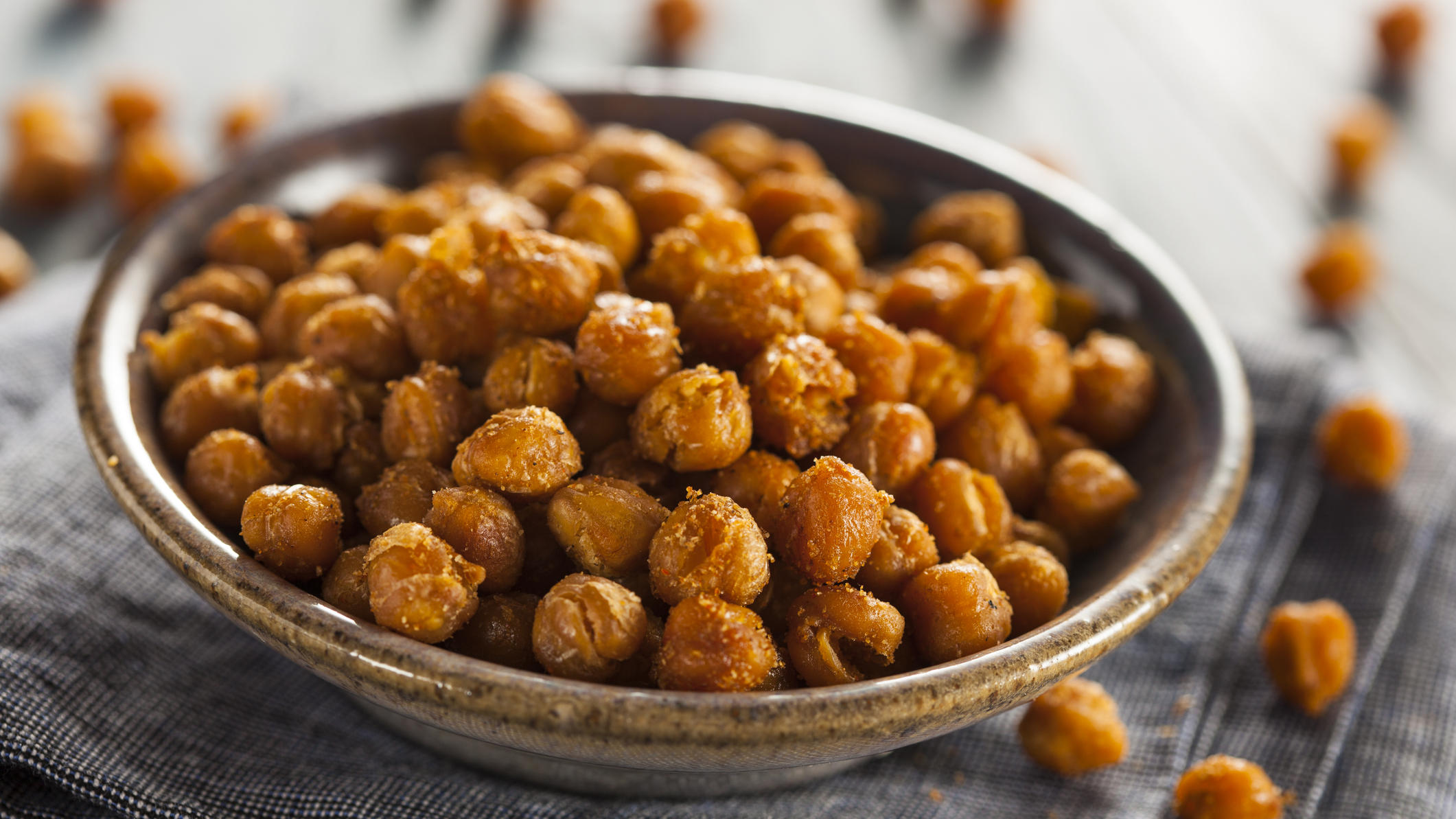 3 genial einfache Rezepte mit nur 3 Zutaten Geröstete Kichererbsen