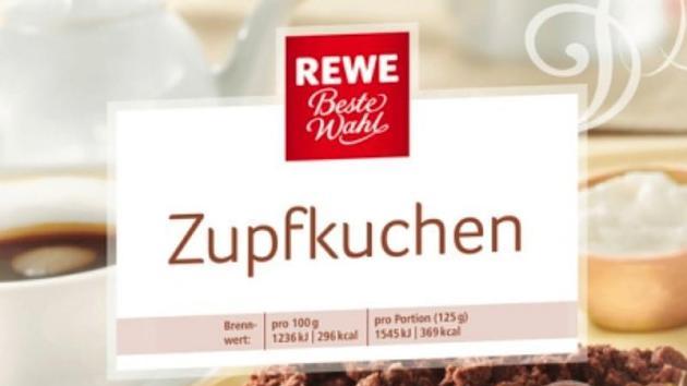 Deutschlandweit Kuchen bei Rewe zurückgerufen Produktbild zurückgerufener Zupfkuchen von Rewe