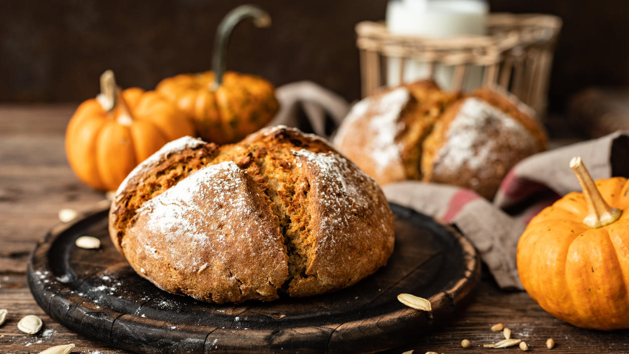 Wir wollen Kürbisbrot! Ein tolles Brot für den Herbst.